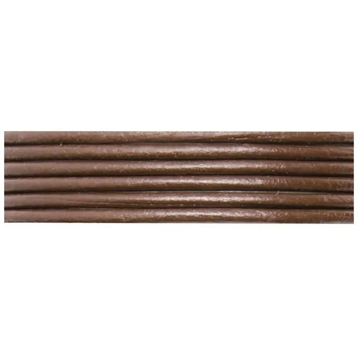 Leather Thong 2mm/1m. Drak Brown