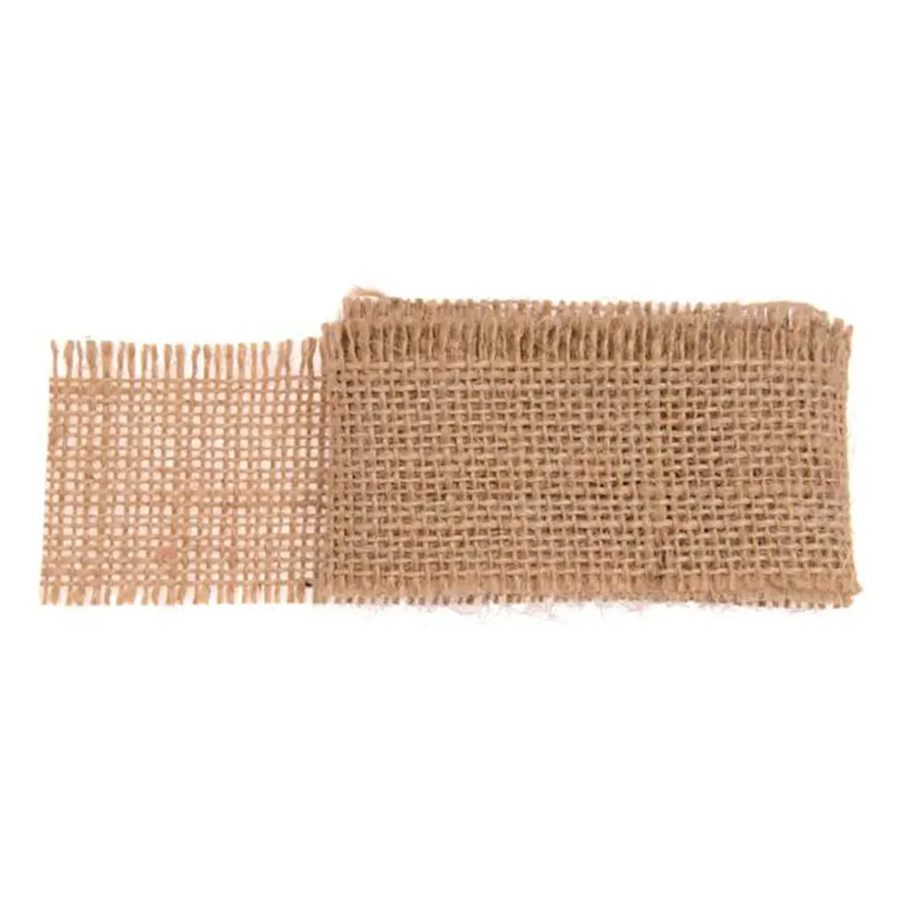 Jute Ribbon 40mm 1m, Natural