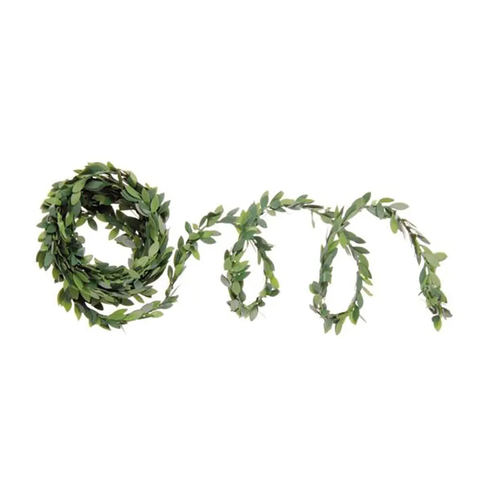 Mini Garland of Boxwood Green 3m