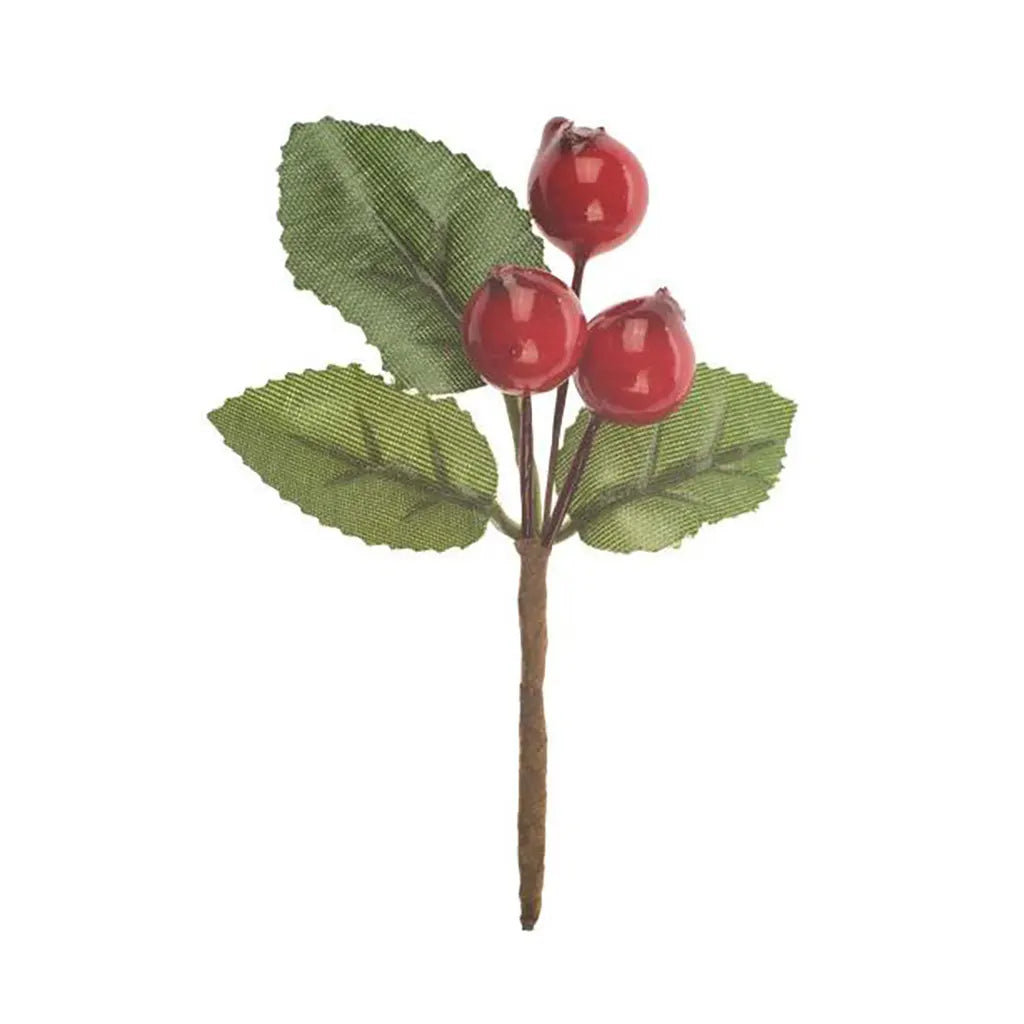 Deco Berries Red 12mm