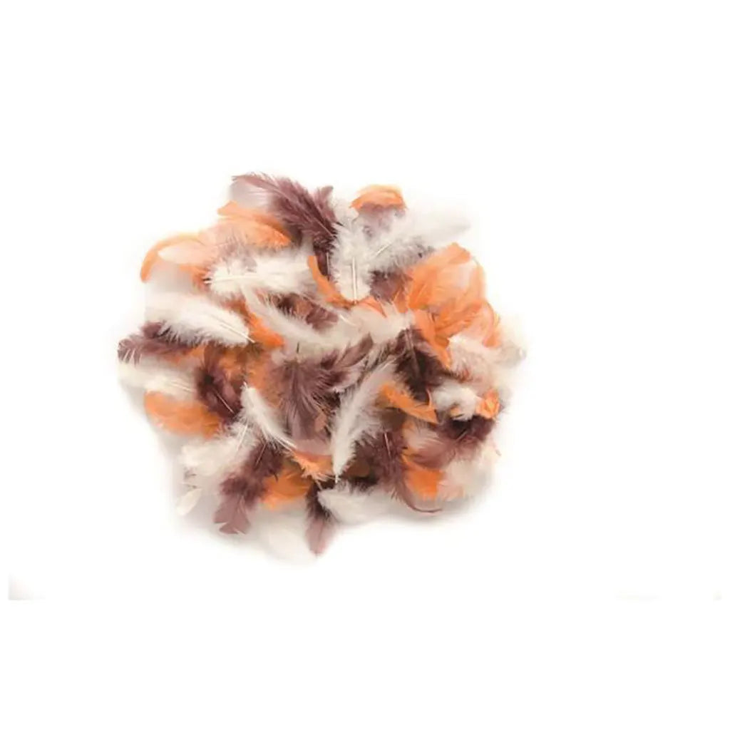 Deco Feathers Assorted 10G, Brown