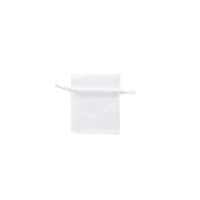Organza Bag 12.5x16cm 4pcs, White