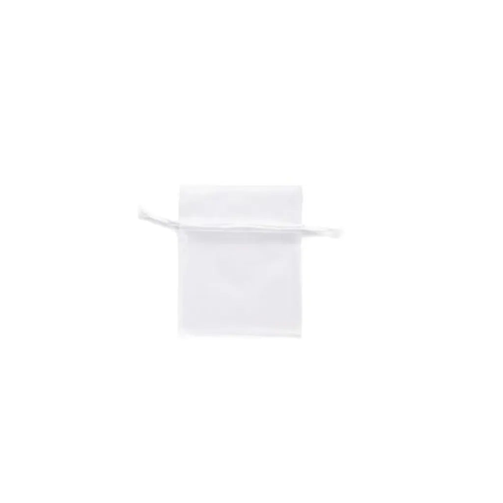 Organza Bag 12.5x16cm 4pcs, White