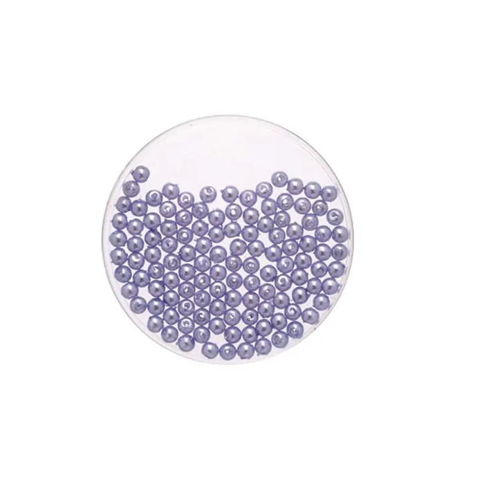 Wax Beads 4mm 100pcs, Blue