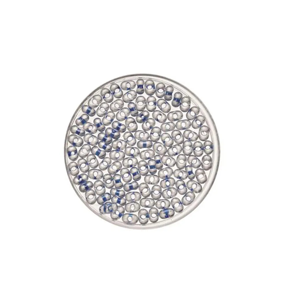 Rocaille Farfalle 2/4mm 17g, Light Blue
