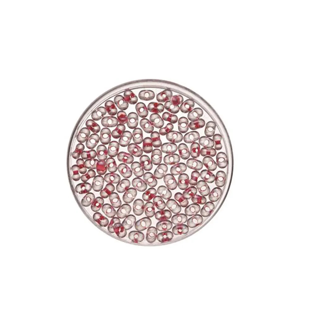 Rocaille Farfalle 2/4mm 17g, Pink