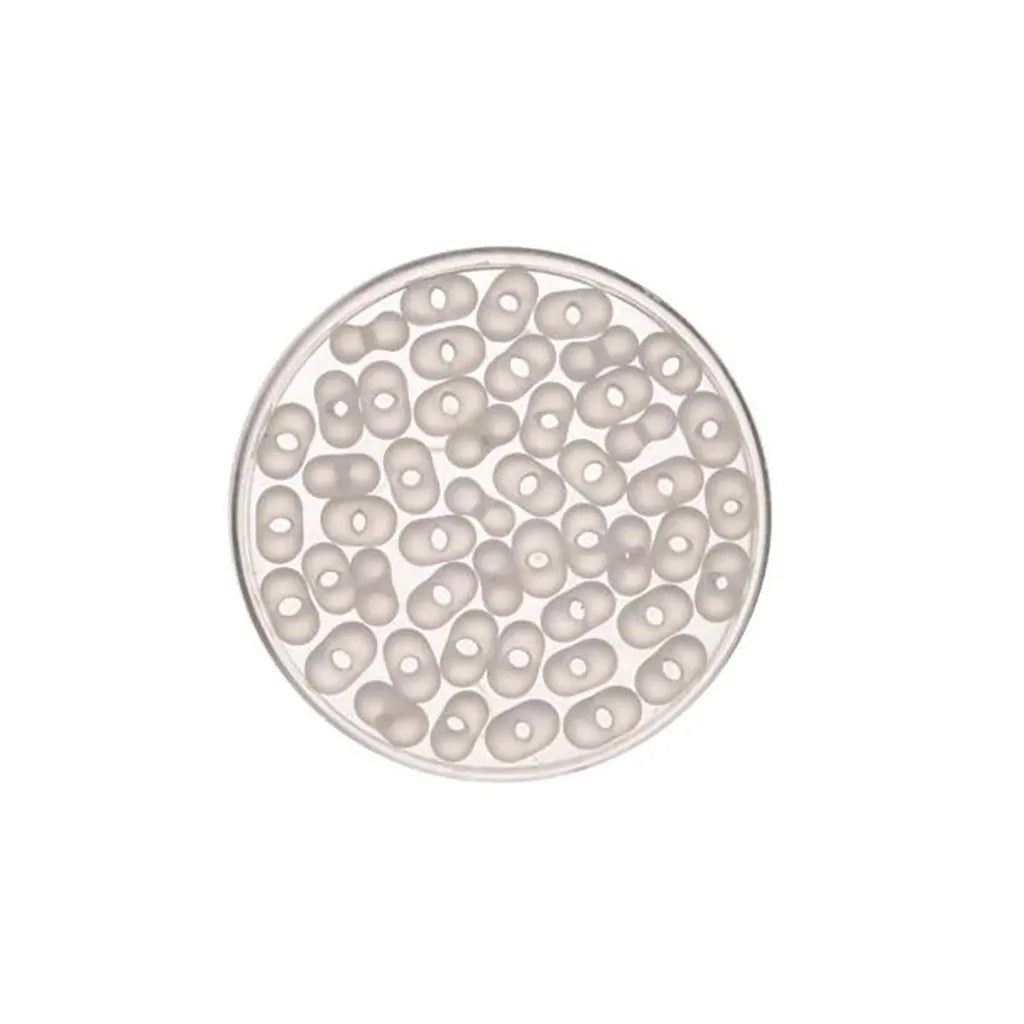 Rocaille Farfalle 3.2/6.5mm 17g, White Mat