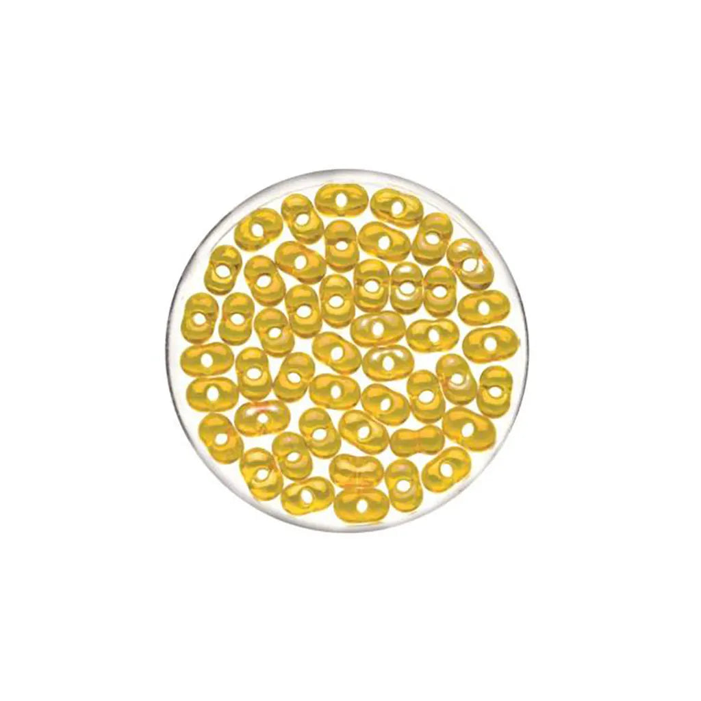 Rocaille Farfalle 6.5mm 17g, Yellow