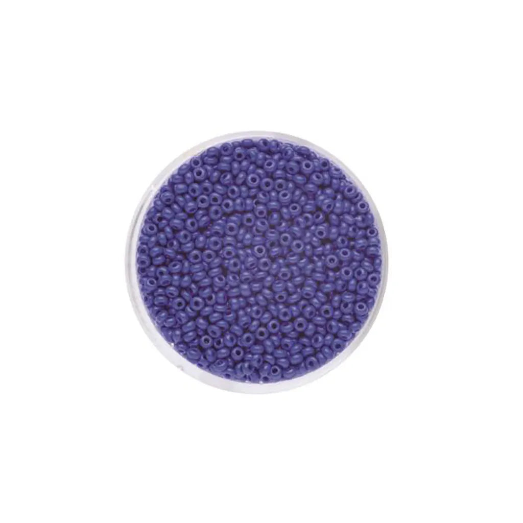 Rocaille 2.0mm Opaque 17g, Drak Blue