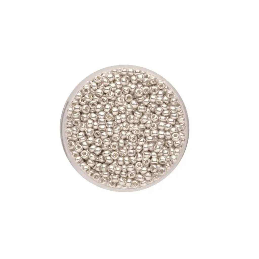 Rocaille Metallic 2.6mm 17g, Silver
