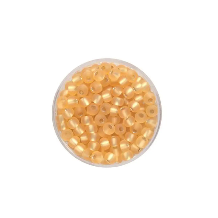 Rocaille 4.5mm 17g, Silver Lustre Beige