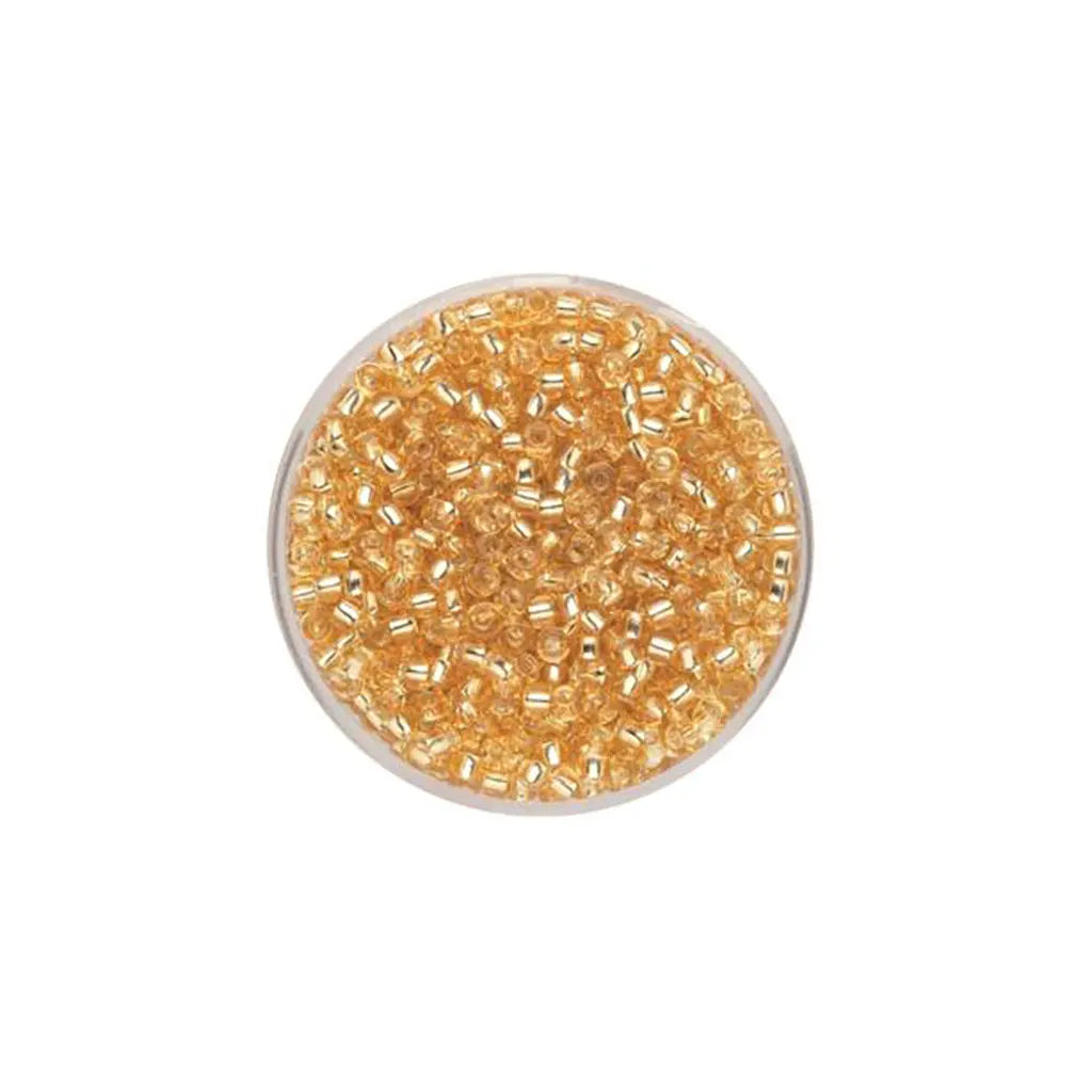 Rocaille 2.6mm 17g, Silver Lustre Beige