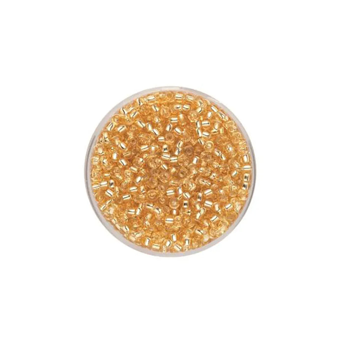 Rocaille 2.6mm 17g, Silver Lustre Beige