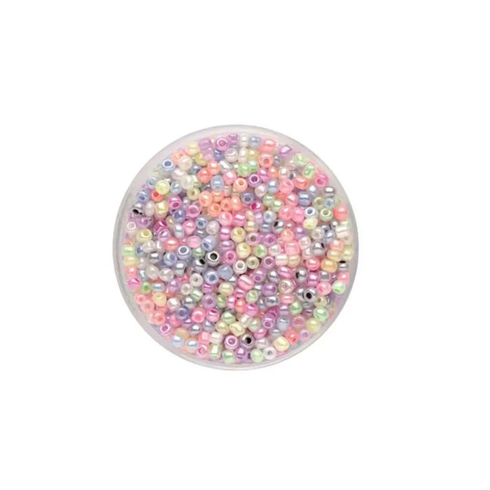 Rocaille Beads 2.6mm 17g, Mix Pastel