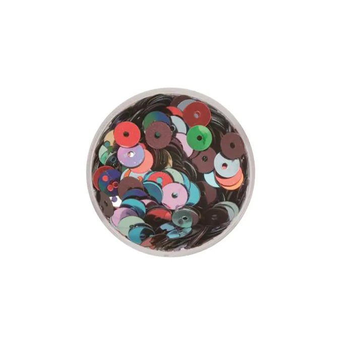 Round Sequins 6mm 7g, Assorted