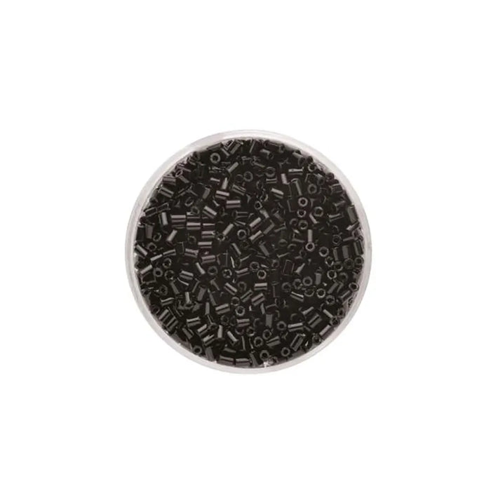 Glass Bugles 2.0mm 17g, Black
