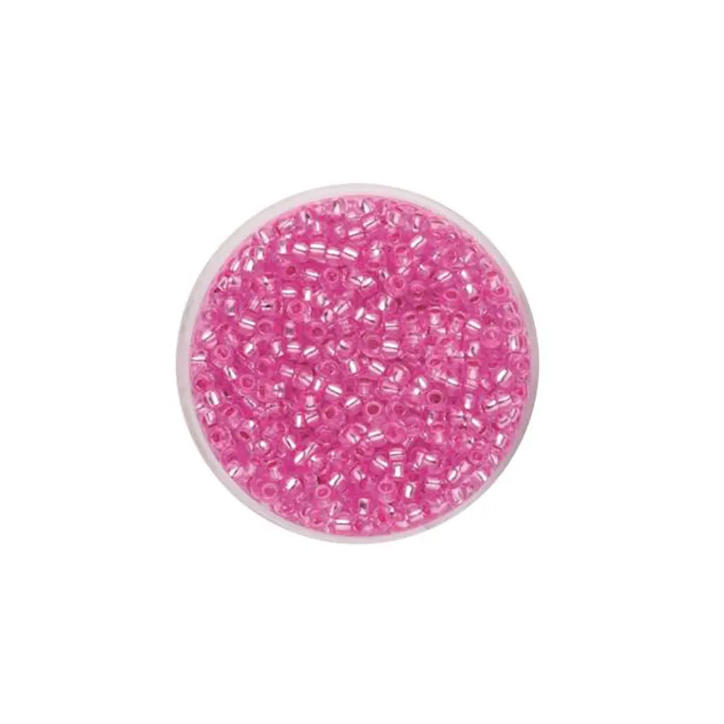 Rocaille Pink with Silver 17g