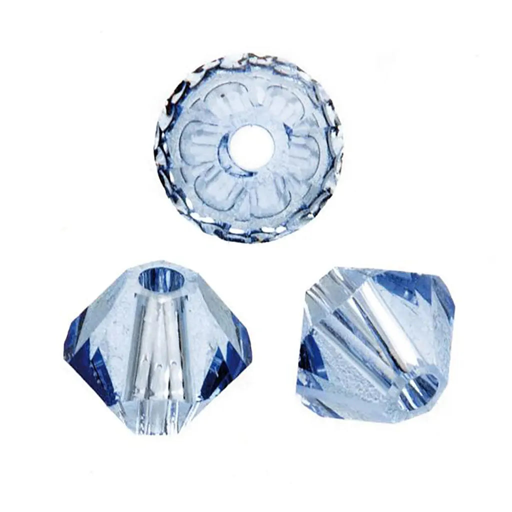 Swarovski-Beads 4mm 25pcs, Light Sapphire