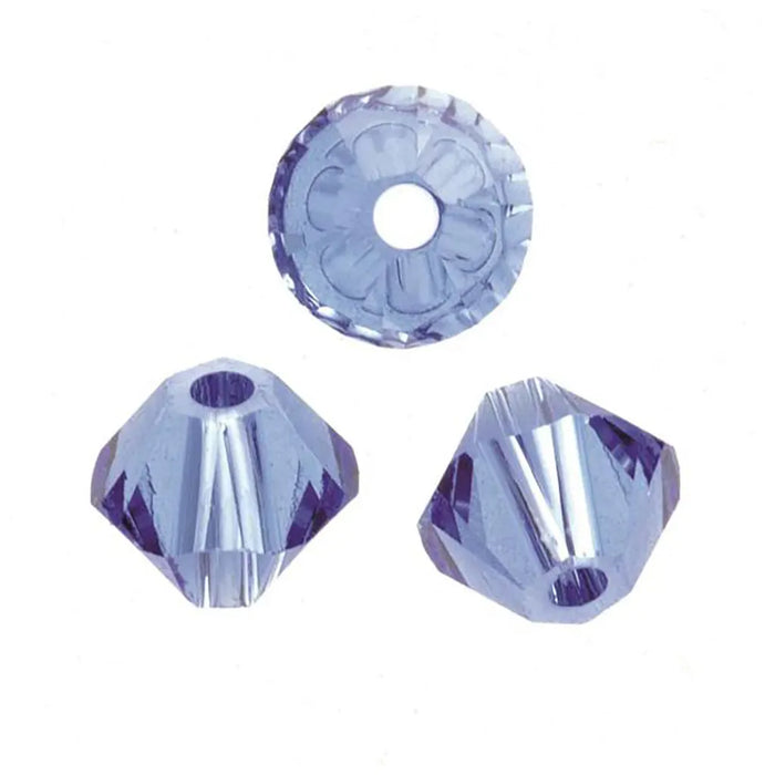 Swarovski Beads Bicone 4mm 25pcs, Saphire
