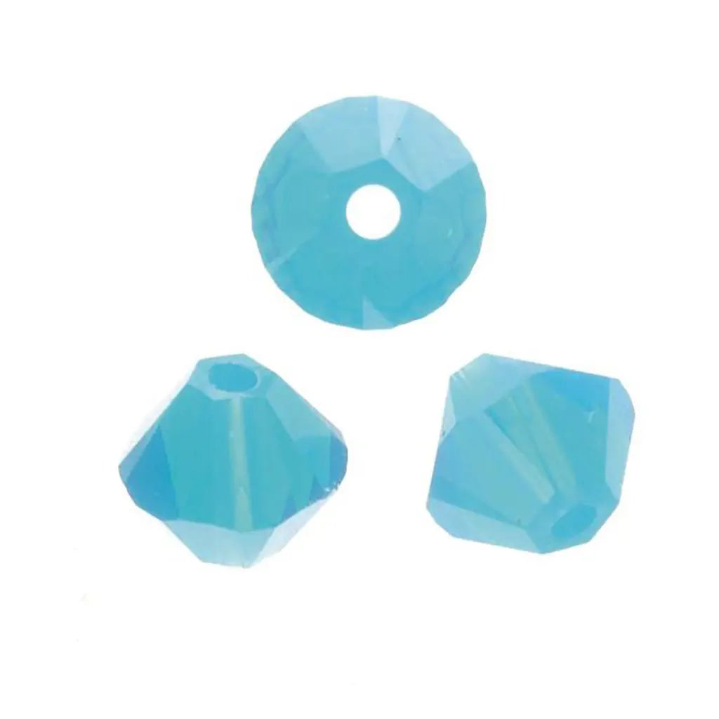 Swarovski Beads Bicone 4mm 25pcs, Carblue Opal
