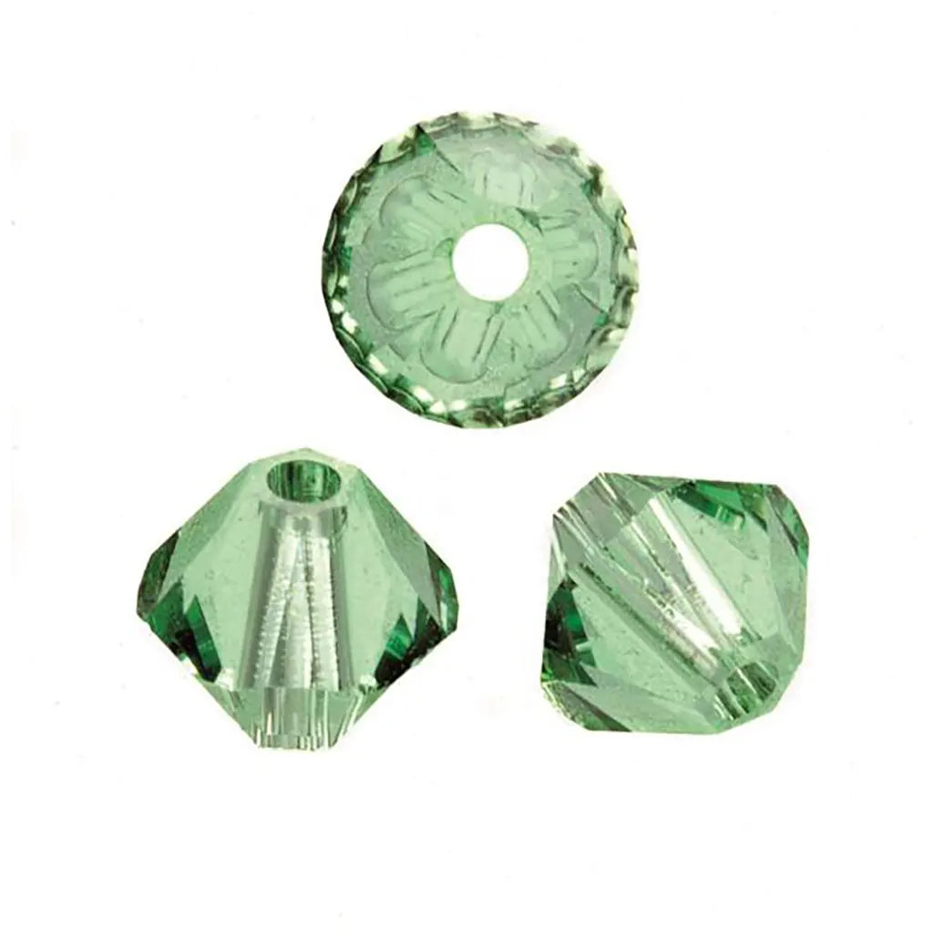 Swarovski Beads Bicone 4mm 25pcs, Peridot