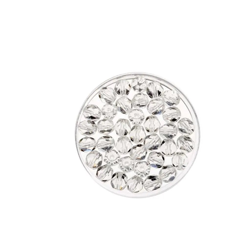 Glass Beads 6mm 50pcs, Crystal