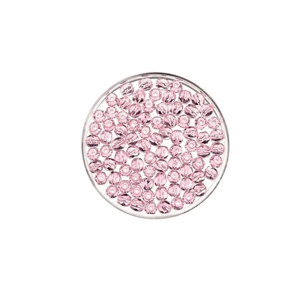 Glass Beads 6mm 50pcs, Lilac