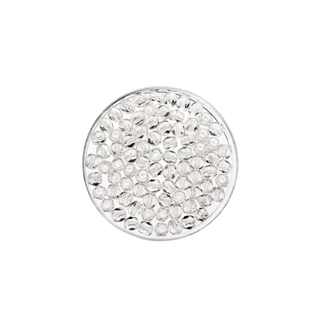 Glass Beads 4mm 100pcs, Crystal