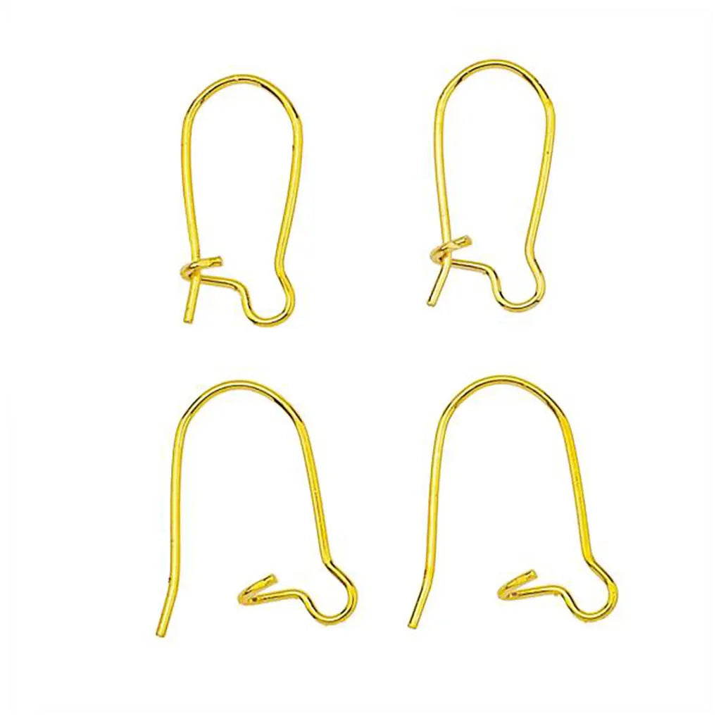 Ear Hooks Gold 10pcs