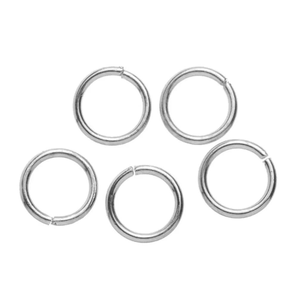 Ring 20pcs 8mm Silver