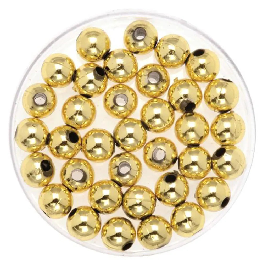 Deco Pearls 75Gx6mm, Gold
