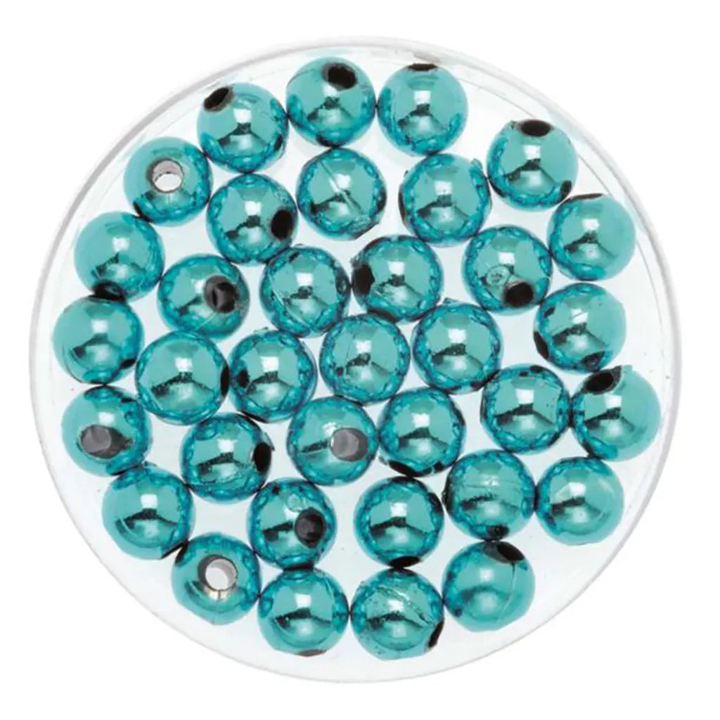 Deco Pearls 75Gx6mm, Light Blue