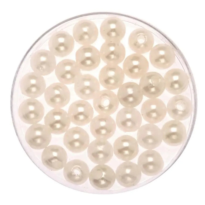 Decoration Beads 6mm, Pearl