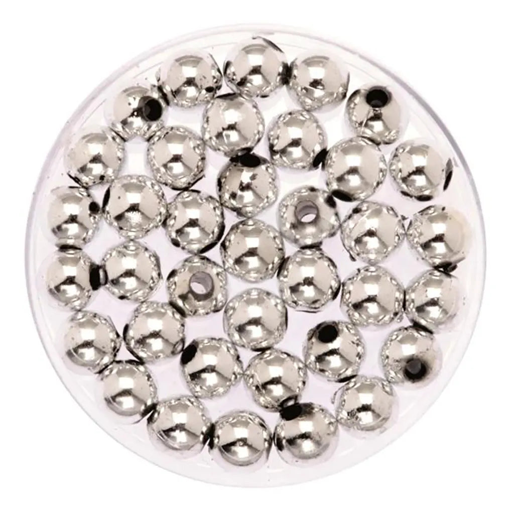 Deco Pearls 75G 10mm, Silver