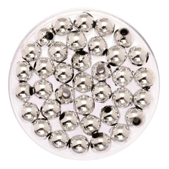 Deco Pearls 75G 10mm, Silver