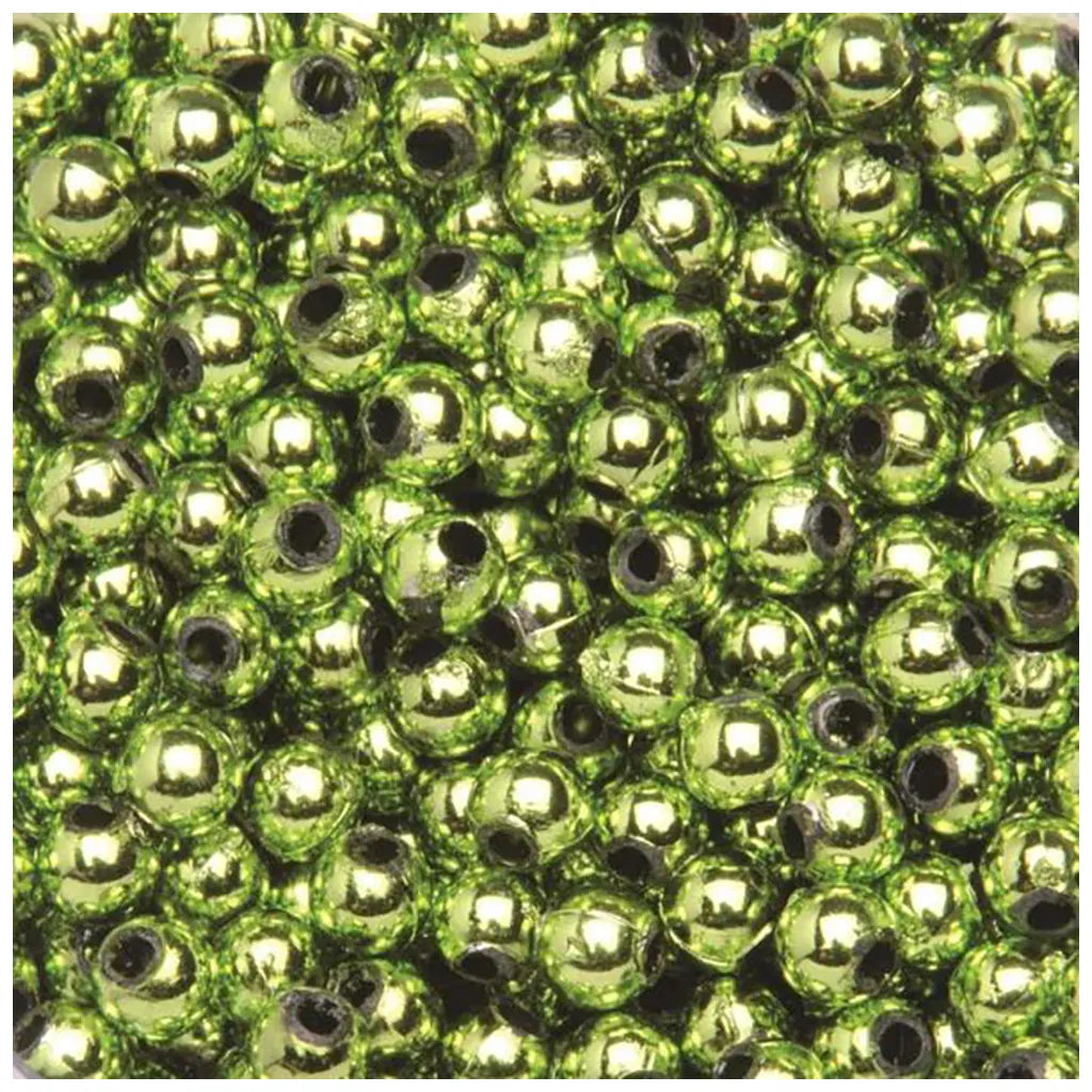 Deco Pearls 75G 10mm, Green