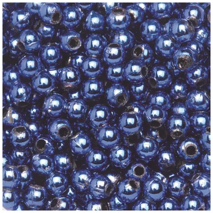 Decoration Beads 10mm, Royal Blue