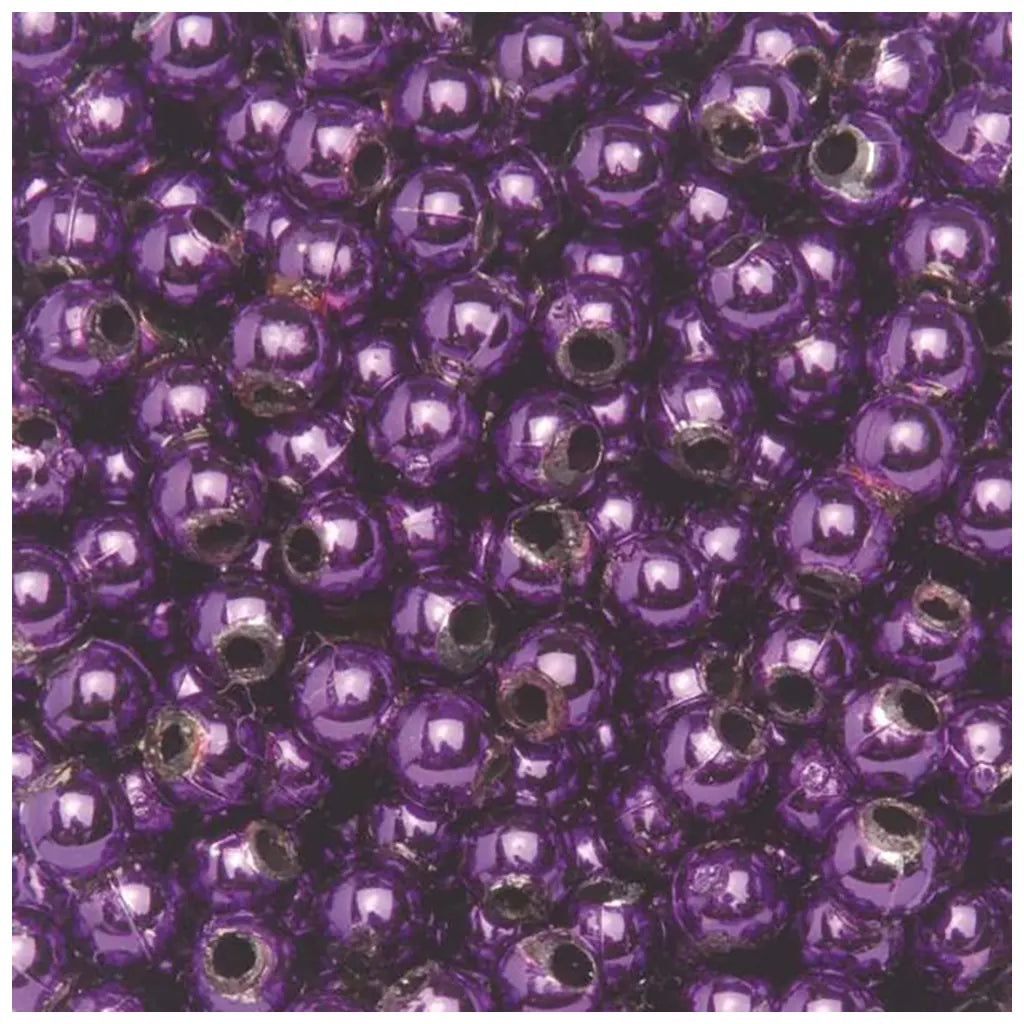 Decoration Beads 10mm, Purple