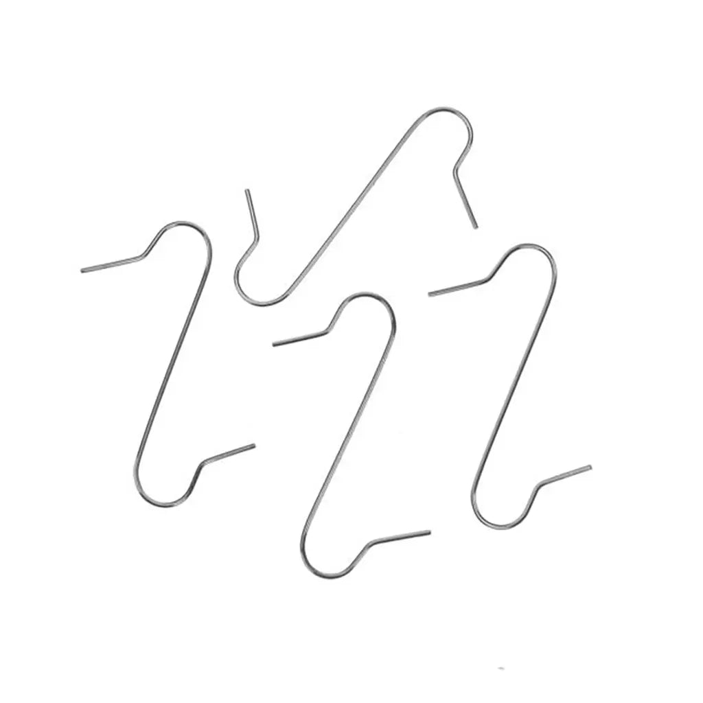 Ball and Egg Hangers 50pcs, Silver