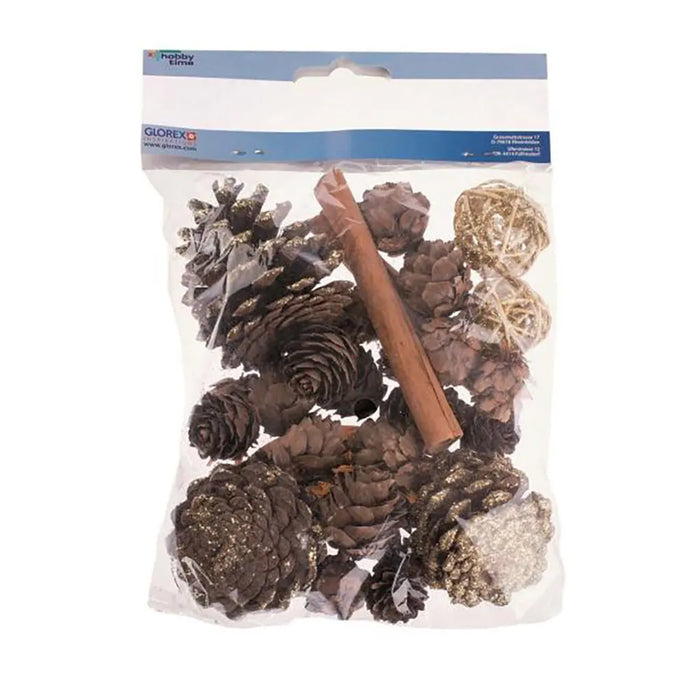 Potpourri Cones, Rattan Balls Brown Cinnamon
