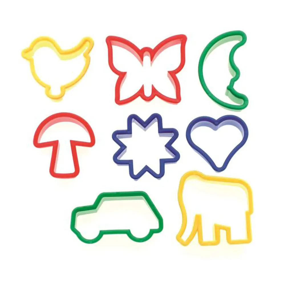 Clay Cutters Set, 8pcs