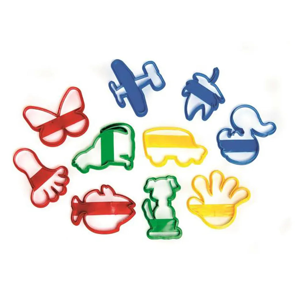 Clay Cutter Set, 10pcs