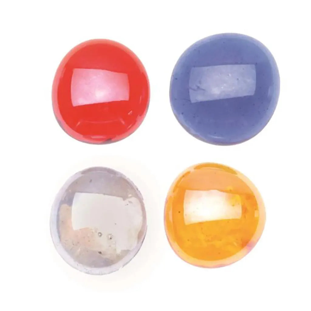 Glass Nuggets 200G 20mm Mix Iridescent