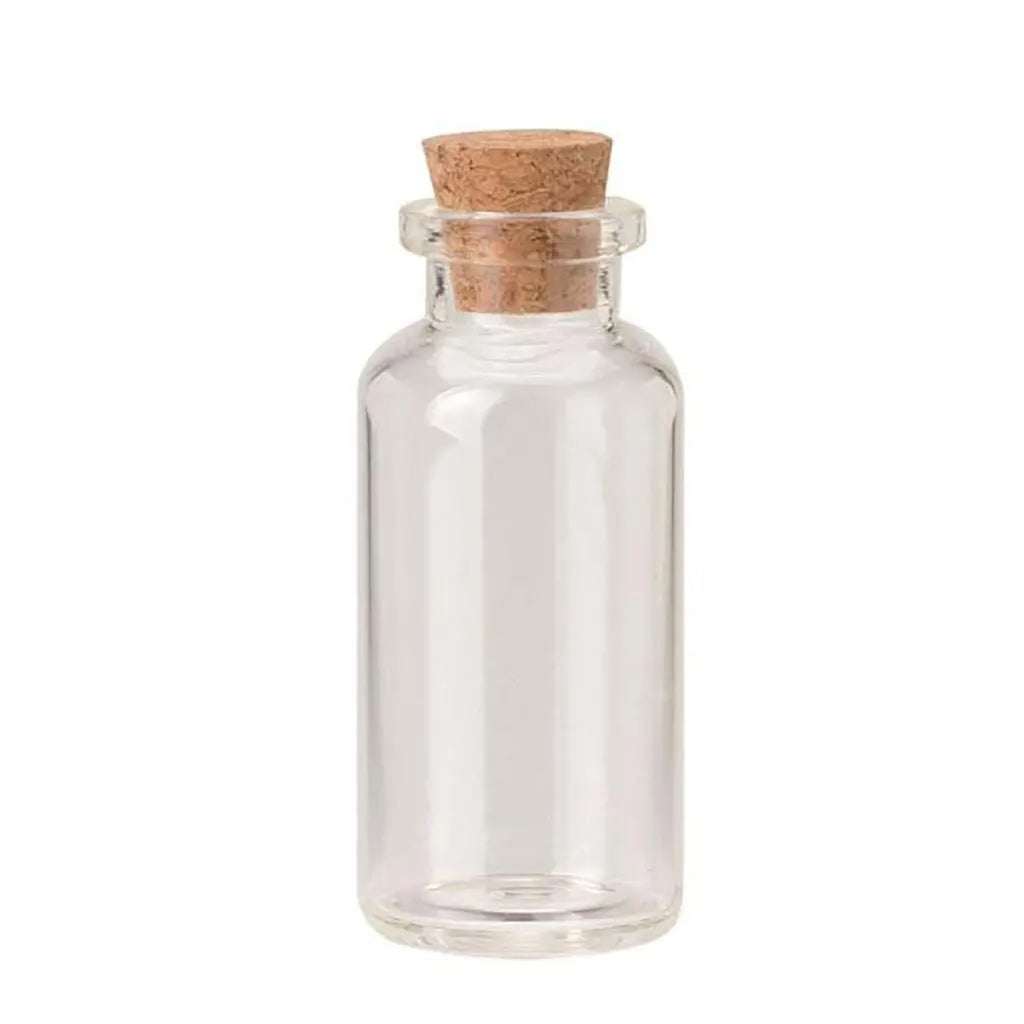 Glass Bottle 20ml 6.5x3cm, 3pcs