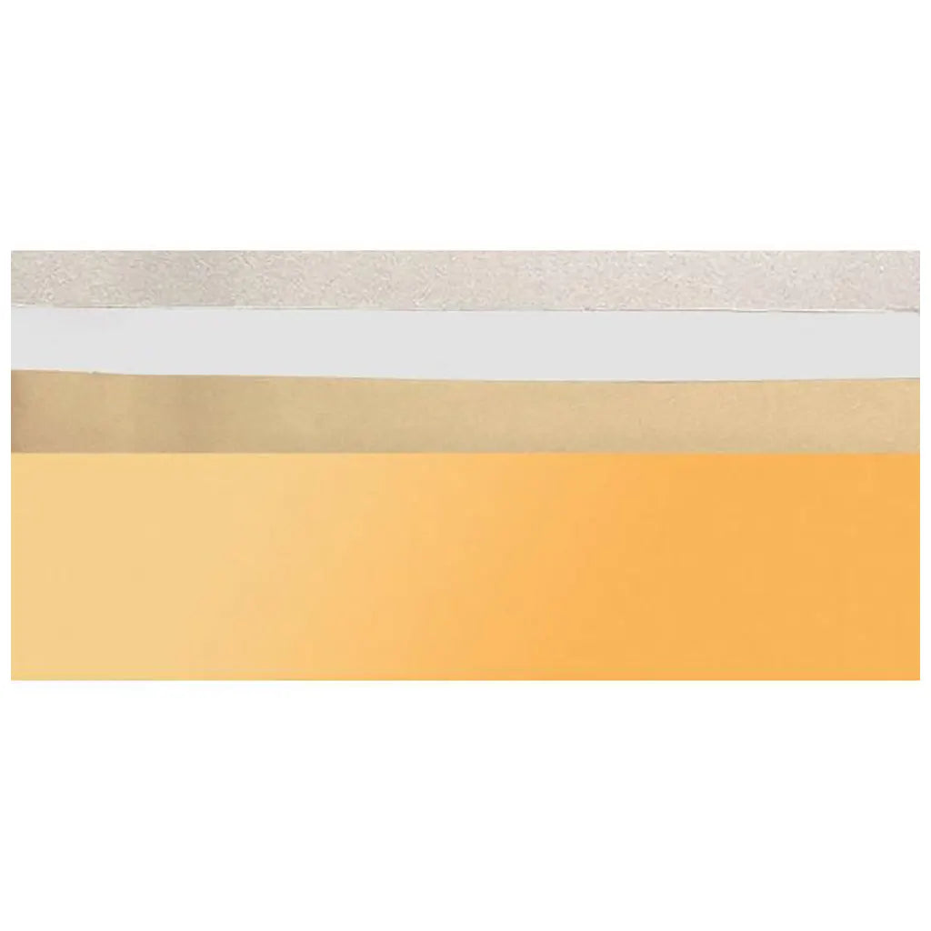 Decorative Wax Set 4pcs 200 X 50mm, Gold/Silver