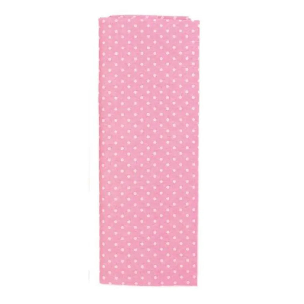 Fabric Piece 100X150cm, Pink with Dots