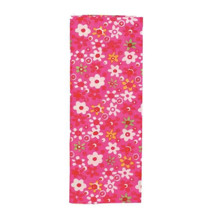 Fabric Piece 100X150cm, Pink Flowers