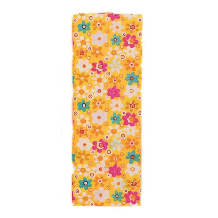Fabric Piece 100X150cm, Yellow Flowers