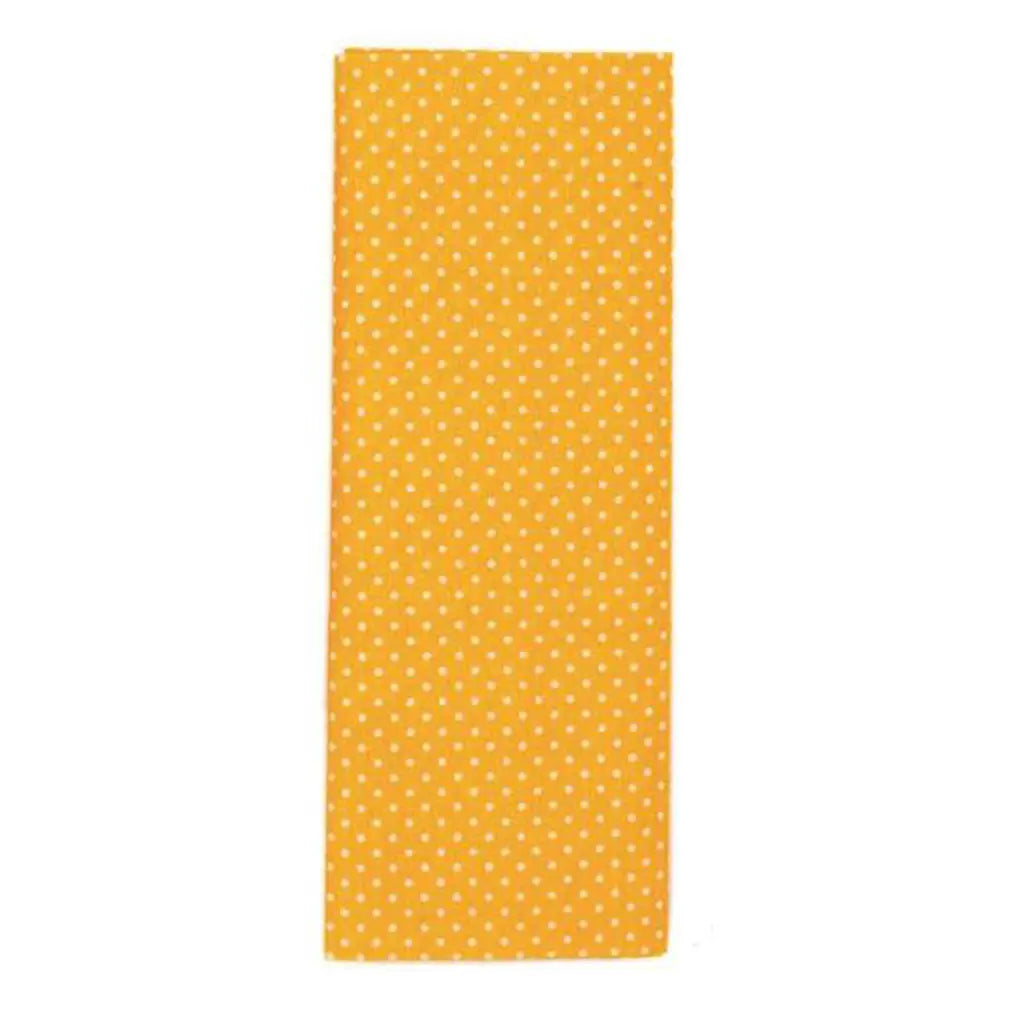Fabric Piece 100X150cm, Yellow with Dots