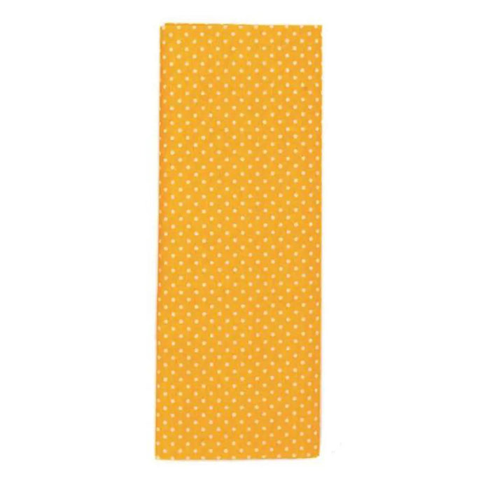 Fabric Piece 100X150cm, Yellow with Dots